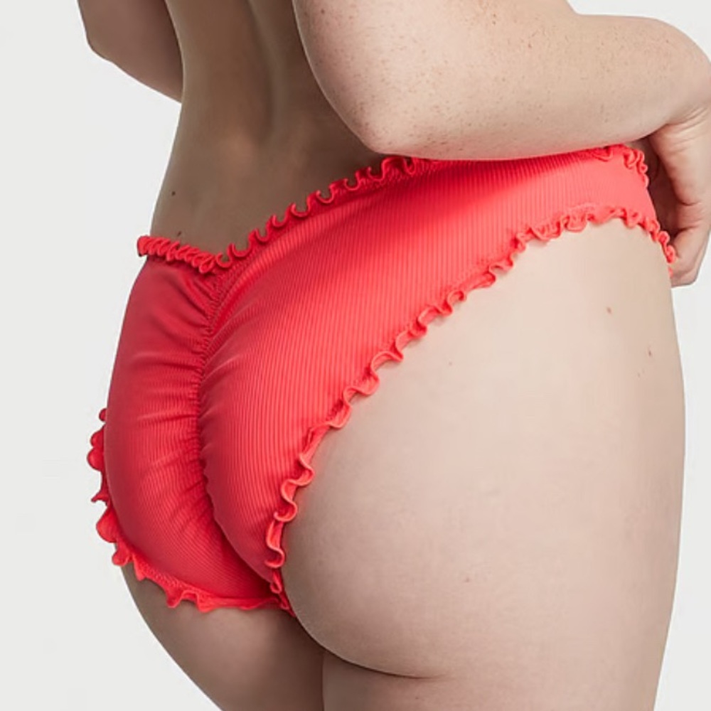 Victoria’s Secret Swim Ruffle Cheeky Bikini Bottom